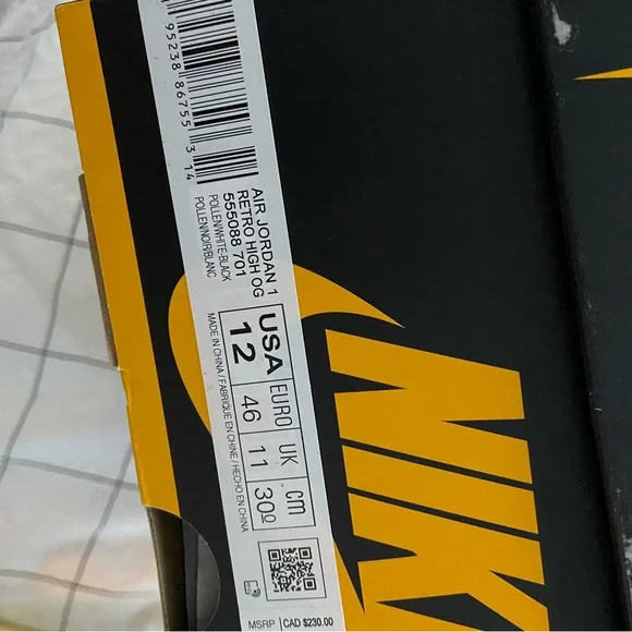 Jordan 1 pollen - Picture 5 of 5